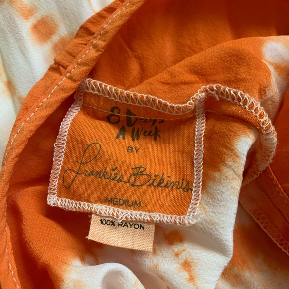 Frankie’s Bikinis Maxi Dress sz Medium - Picture 7 of 7